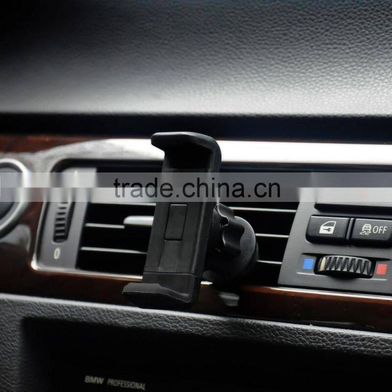 Universal Hands Free Car Air Vent mobile phone holder wholesale with 360 degree rotation