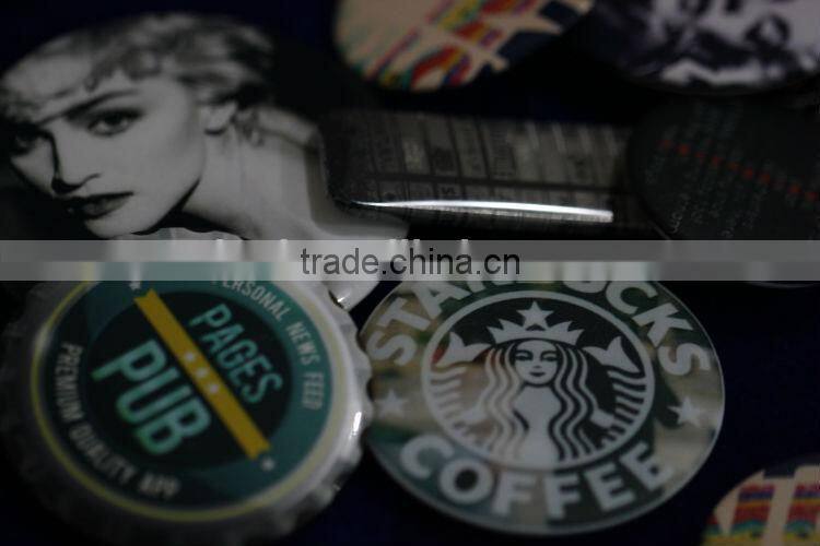 Vograce Custom round tin button badge 44mm