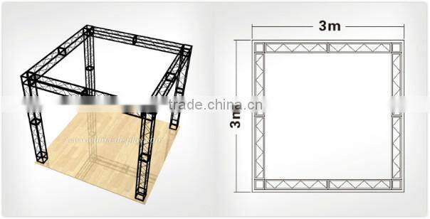 China iron truss trade show display stand