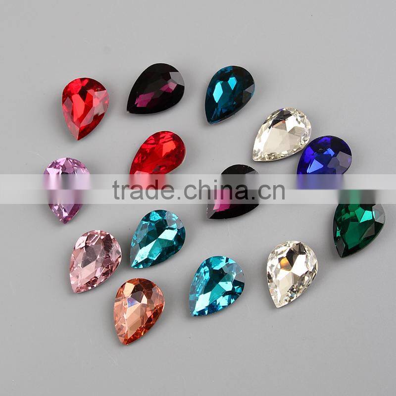 Crystal Glass Bead Sew On Rhinestone Accessories