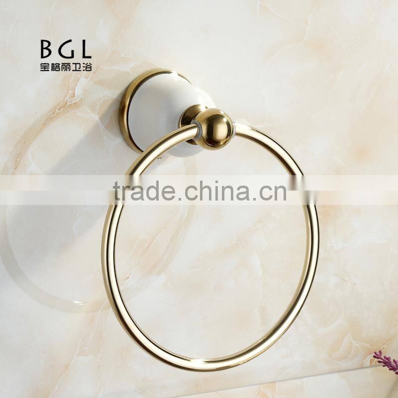 11632 gold supplier hot selling products bathroom accessories towel ring