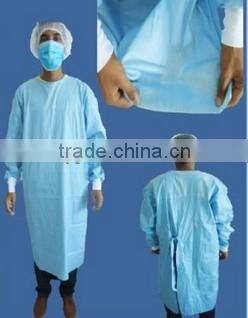 non-woven medical isolation gown