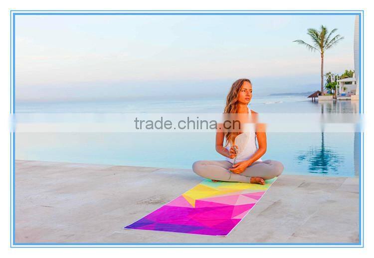 High quality antibacterial yoga towel,printed towel,microfiber towel