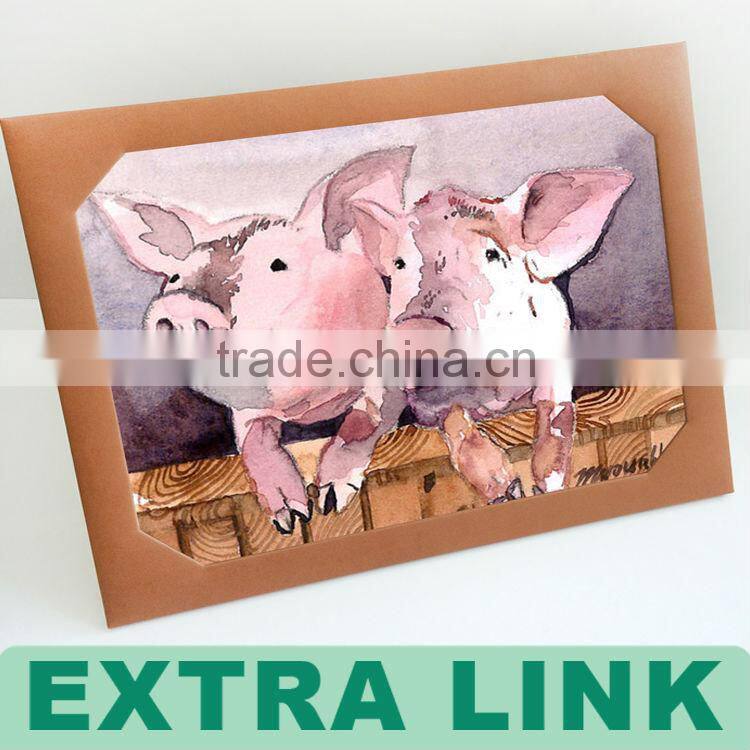 Factory Production - Promotional Paper Photo Frame,Cheap Cardboard Photo Frame, Stand Paper Frame Fo(Custom Handmade By Factory)