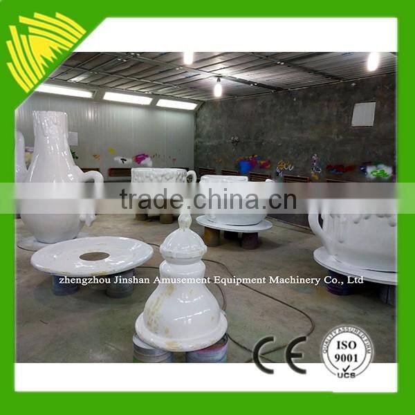 Attractive amusement coffee cup family rides for theme park