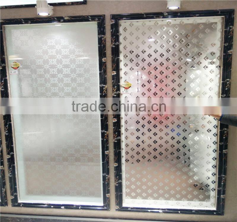 china manufacturer clear etched glass