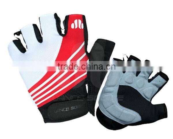 Hangzhou Sobike 2013 Sublimated Cycling Half Finger Gloves Magic 2