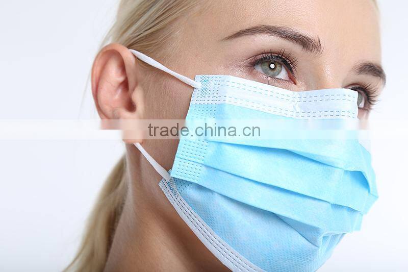 Ecoma 2016 new Industries Surgical Isolation Face Mask with Ear Loops, Cellulose