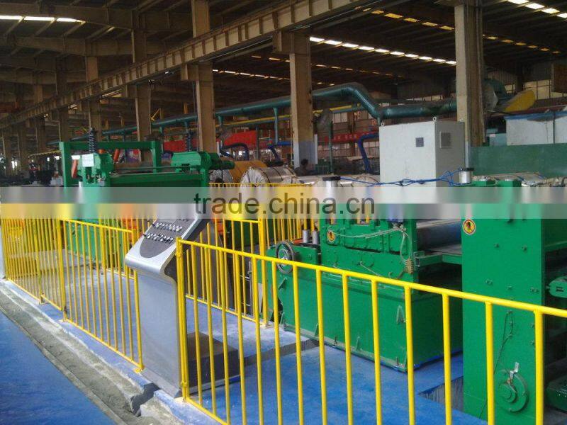 plate decoiling flattening shearing machine