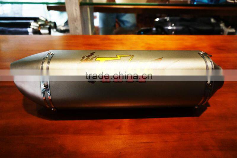High quality stainless steel Racing Stainless Steel Streetbike Exhaust Universal Motorcycle