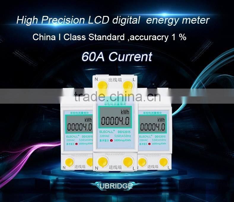 home wireless energy monitor / LCD digital energy meter calculate the cost of energy real-time voltage of the power