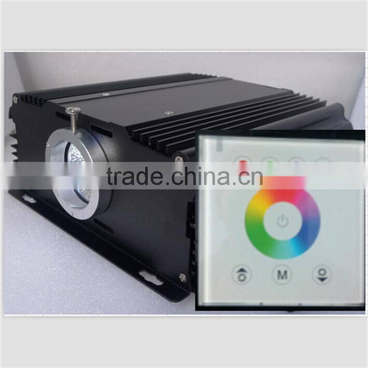 led multi-color fiber optic light source generator