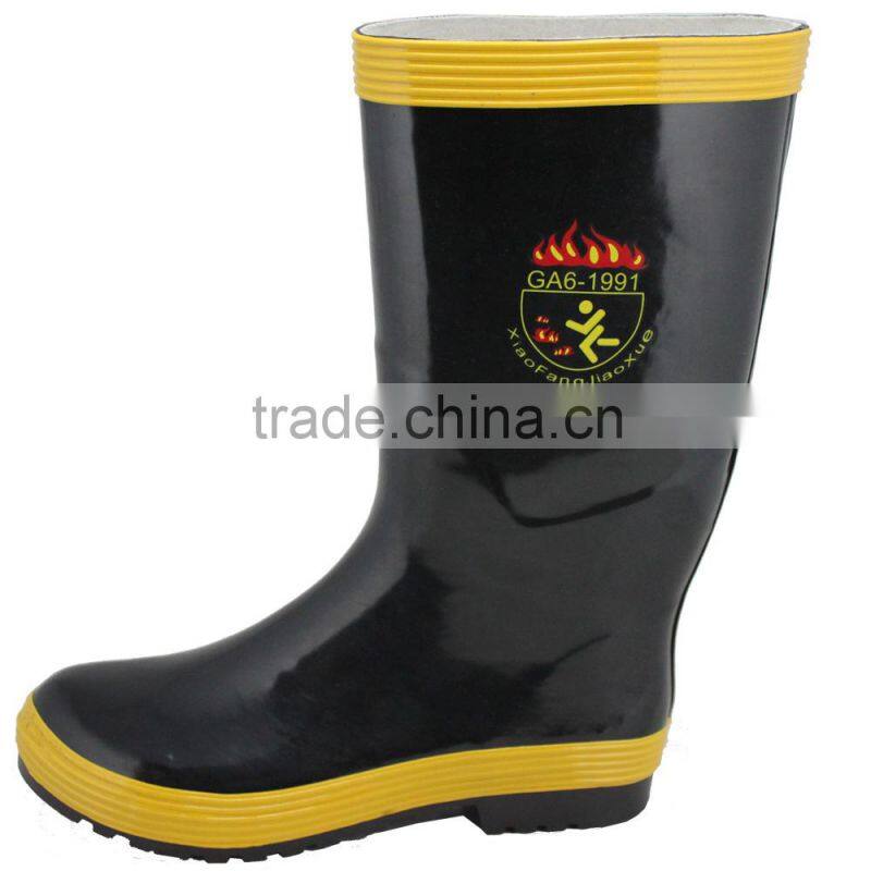 factory custom made rubber rain boots for men