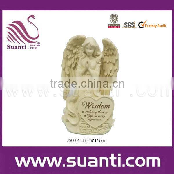 Fashion polyresin handmade angels gifts