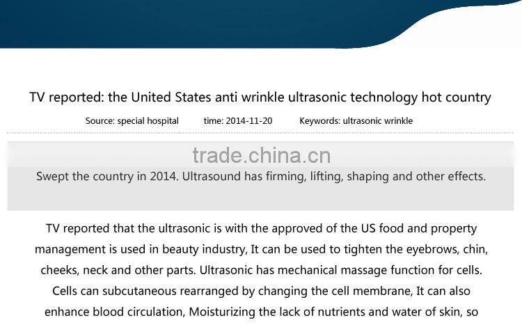 No bleeding face lifting machine home hifu treatment