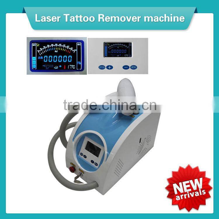 Professional & effective 1064nm 532nm Q switch nd yag laser working for tattoo removal -D006