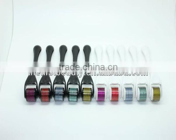 The most popular professional skin care derma roller 540 on sale with changed head