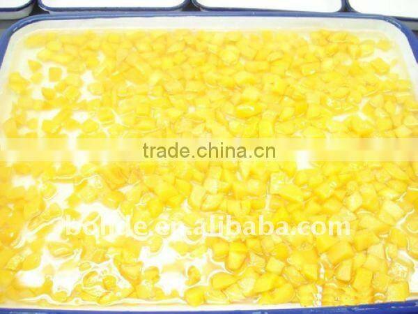 425g canned yellow peach diced in syrup