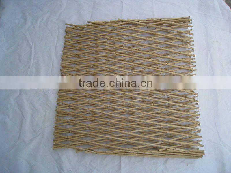 willow trellis/willow fence