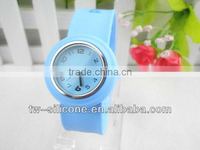 cheap silicon rubber colorful watch