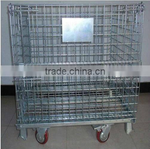 Wire Container Storage Cage Wire Mesh Container