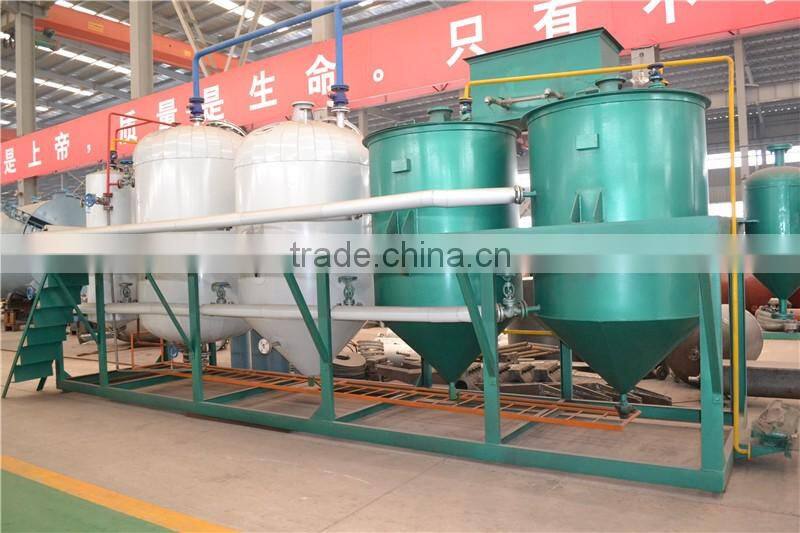 1-500TPD crude oil refining machine equipment plant
