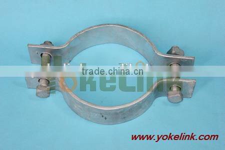 Secondary Rack Pole Mounting Bands galvanized steel pole band for pole line hardaware