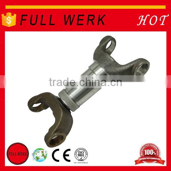 Precision front drive shaft assembly