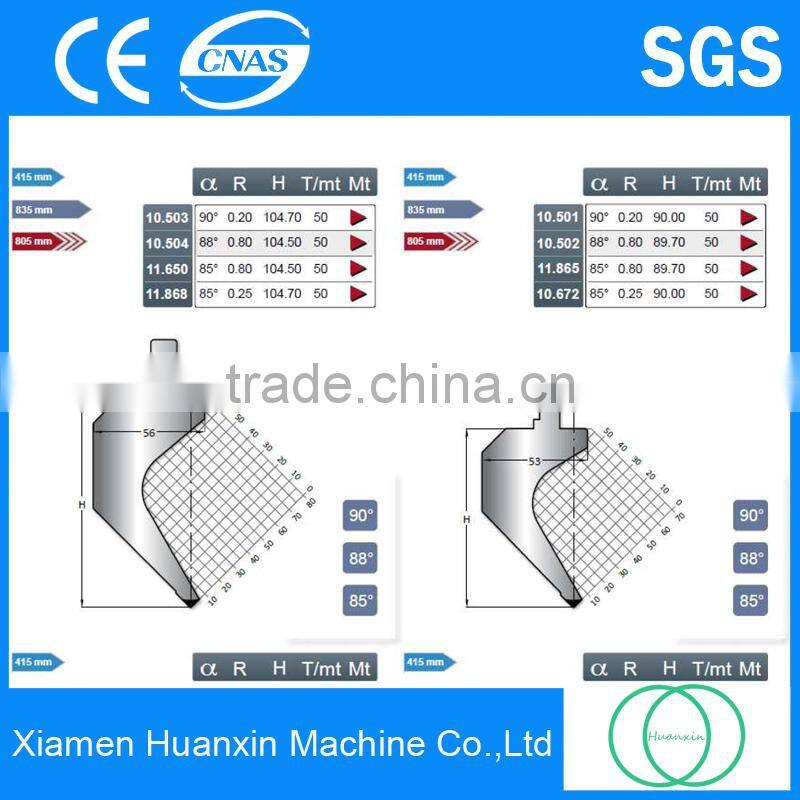 Wholesale China machine knives dies press brake cnc segment tools