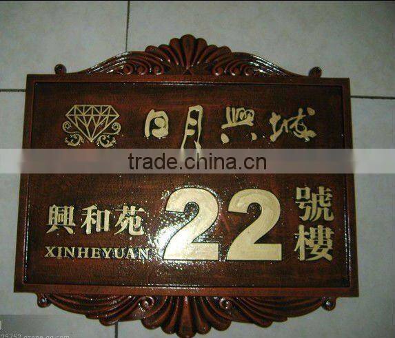 casting aluminum housing doorplate