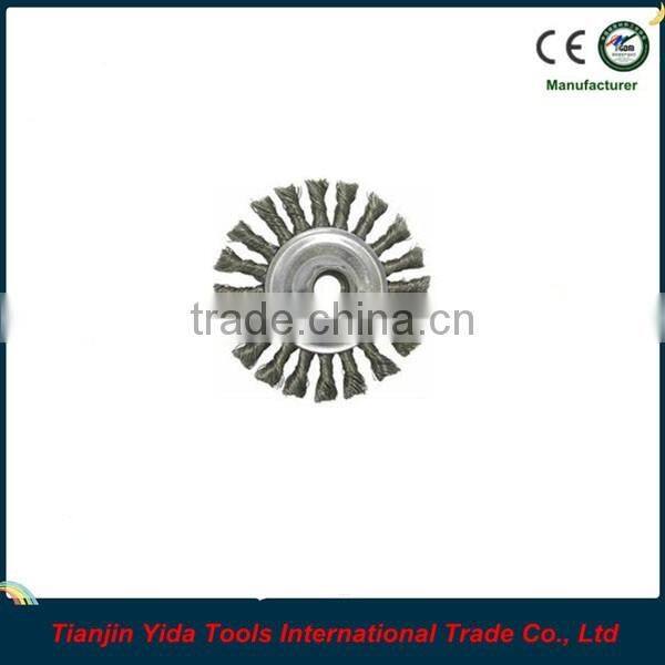 brass twisted wire cup brushes