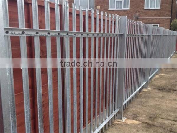 Hebei Palisade fence (ISO 9001) Low carbon steel wire