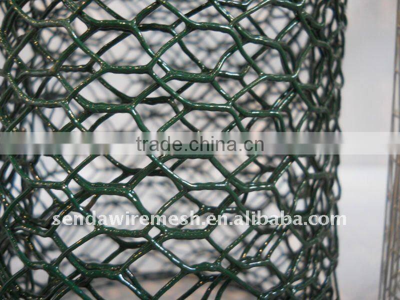 20 gauge pvc coated hexagonal wire netting