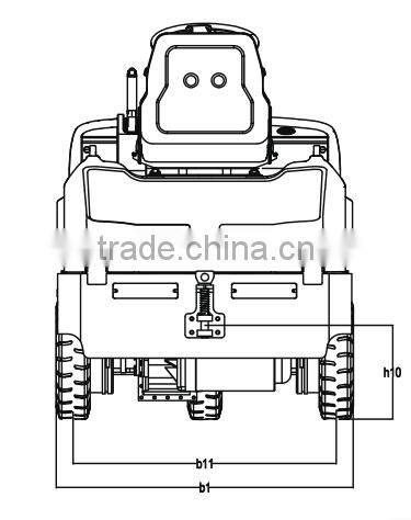 Farm 3T seat type electric tow tractor