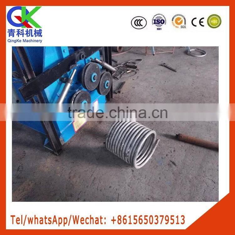 angle iron bender steel flat section coil machine