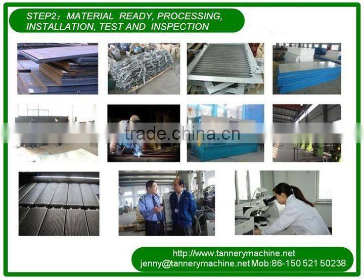 continuous automatic leather toggling machine