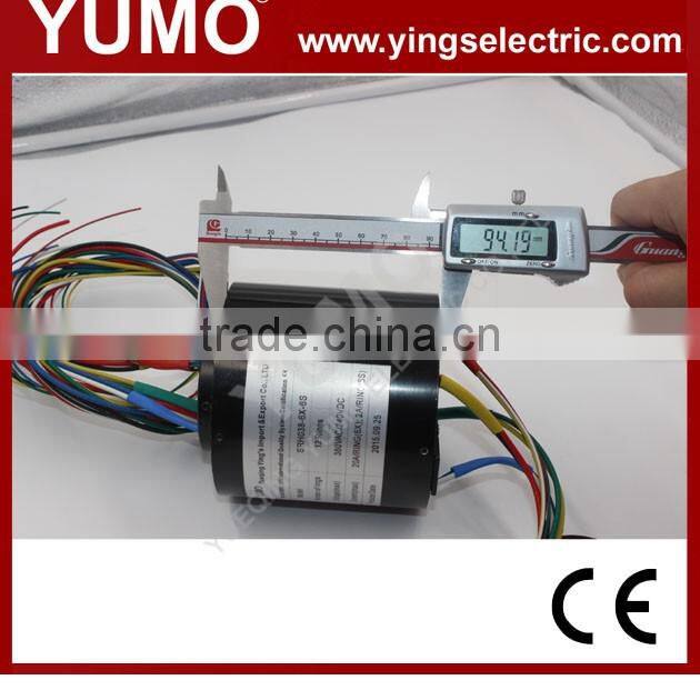 YUMO SRH038-8X-6S 20A/ring 12 rings electrical carbon brushes holder slip ring