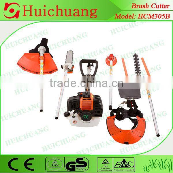 CE/GS/EURO-II multi-function brush cutter 4 in 1 brush cutter chain saw