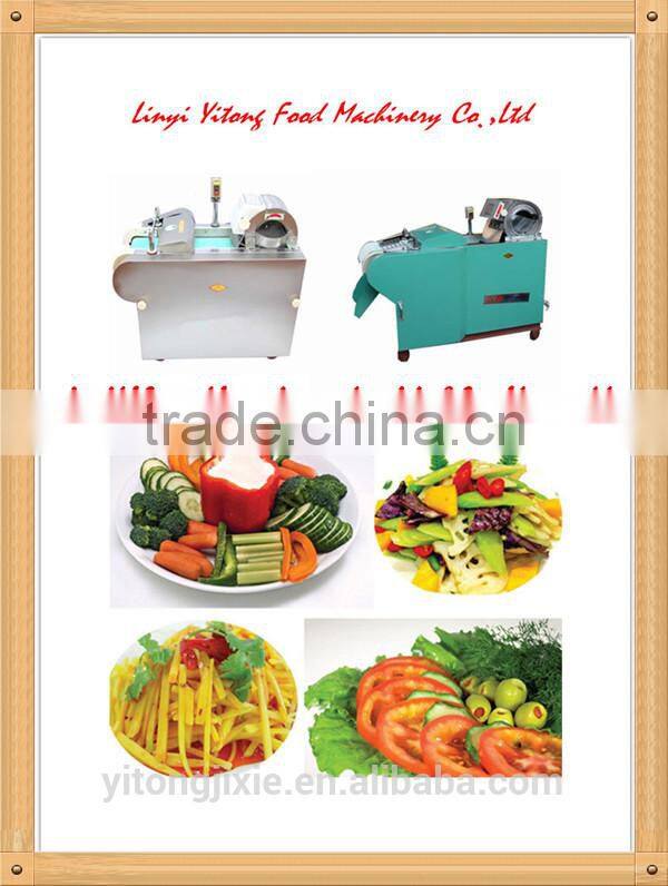 Chinese electric automatic multifunctional chinese vegetable cutter 130-660kg/h capacity
