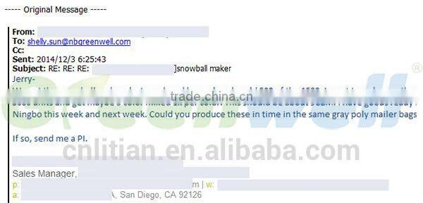 Fully stocked Hot new products for 2015 snowball maker