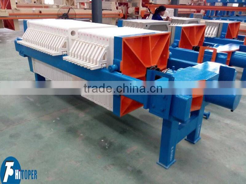 Small high quality hydraulic compress filter press easy operation