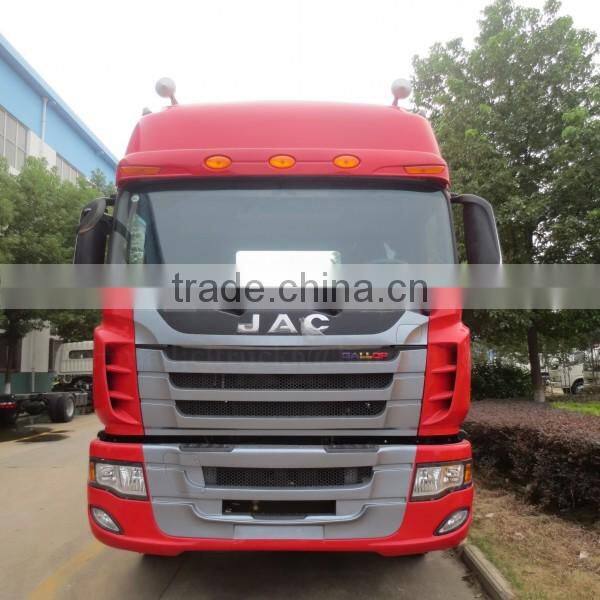 CLW 3 axle Flatbed Semi Trailer 50 ton with JAC Tractor Head