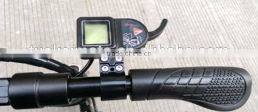 Top quality alloy frame 36V Samsung lithium battery 250W Brushless stand up electric scooter (TKE250-5)