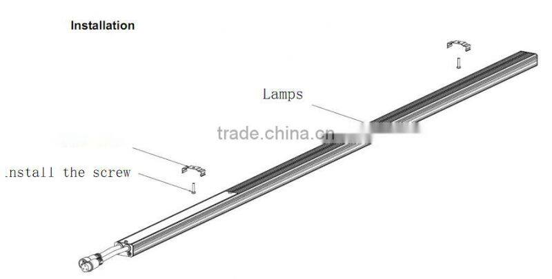 2017 1.2m 30w LED grow lights bar hydroponics light