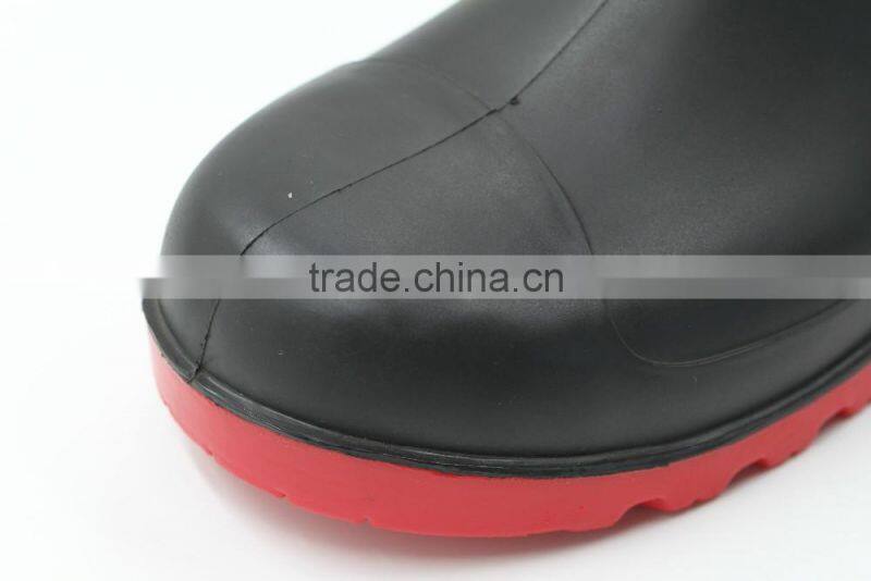Cheap pvc working boots,fashionable pvc rain shoe,safety boots