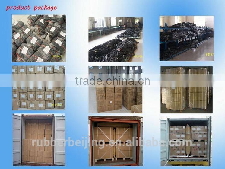 Silicone rubber extrusion