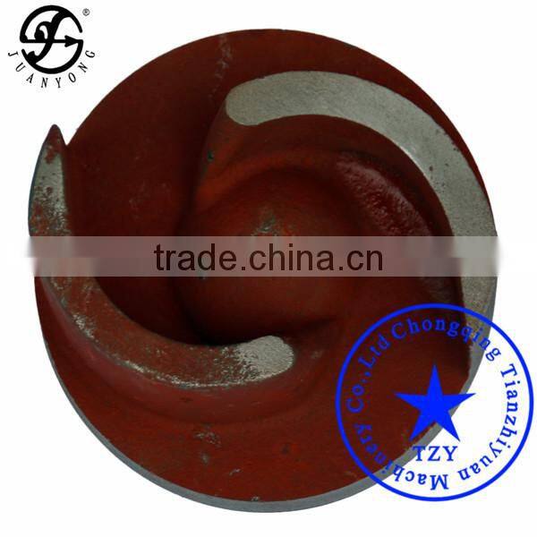 Large power electric water pumping system for sewage for Slurry Pump Semi-Open Impeller