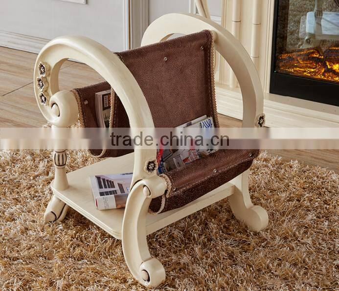Chrysanthemum series genuine leather corner sofa set