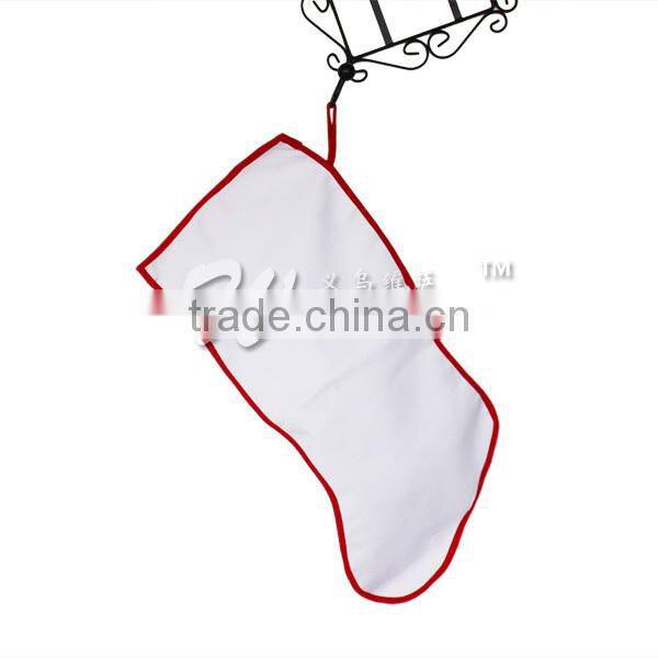 Sublimation Blank Plain Christmas Stocking for Christmas Decoration