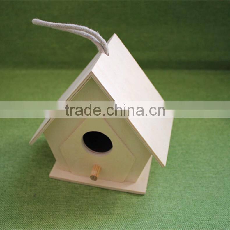 Cheap small wooden bird houses Arts and crafts bird house wicker bird houses with paulownia